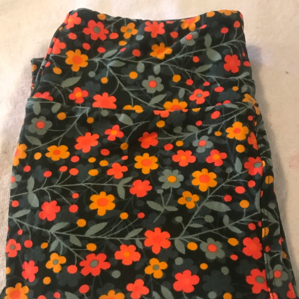 Floral Lularoe Leggings